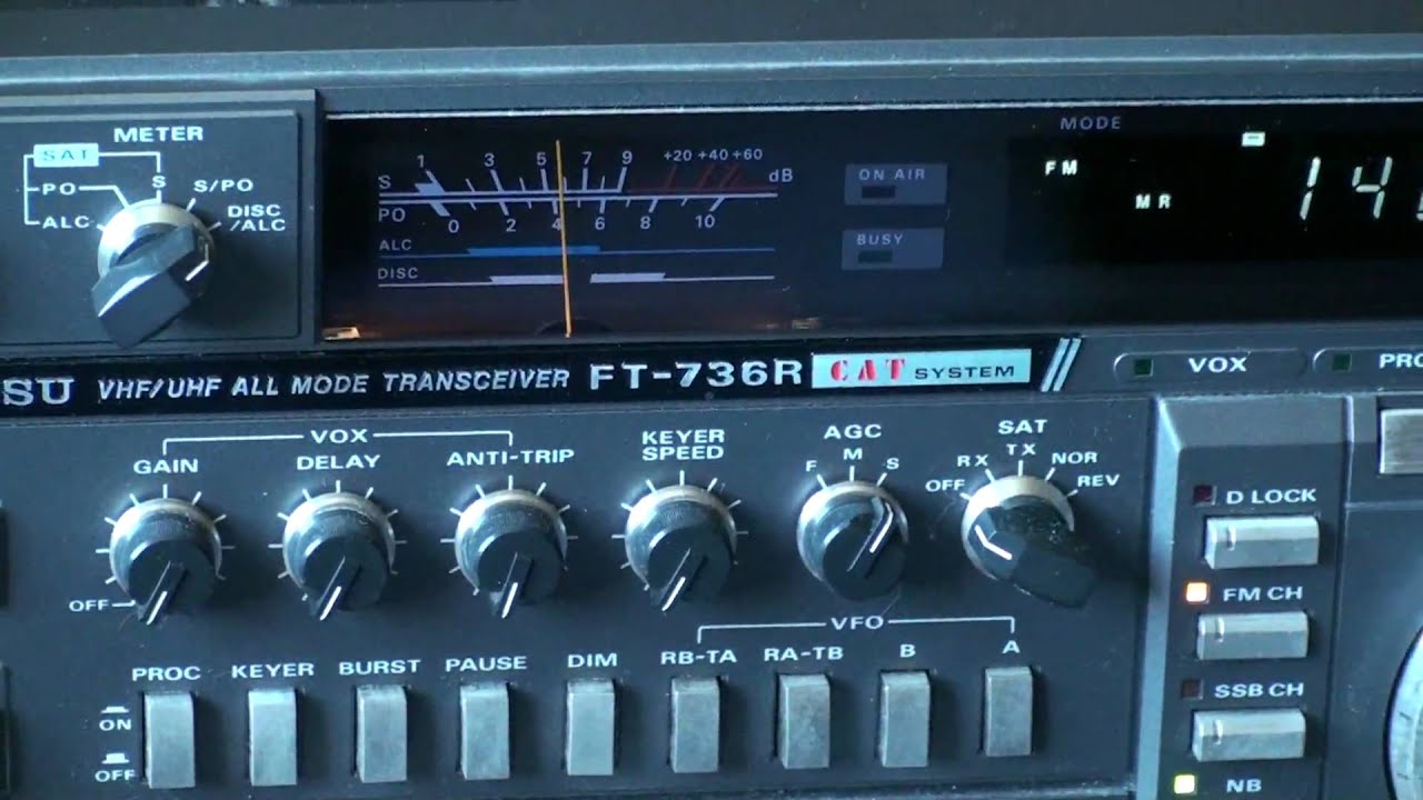 yaesu ft 736r transceiver